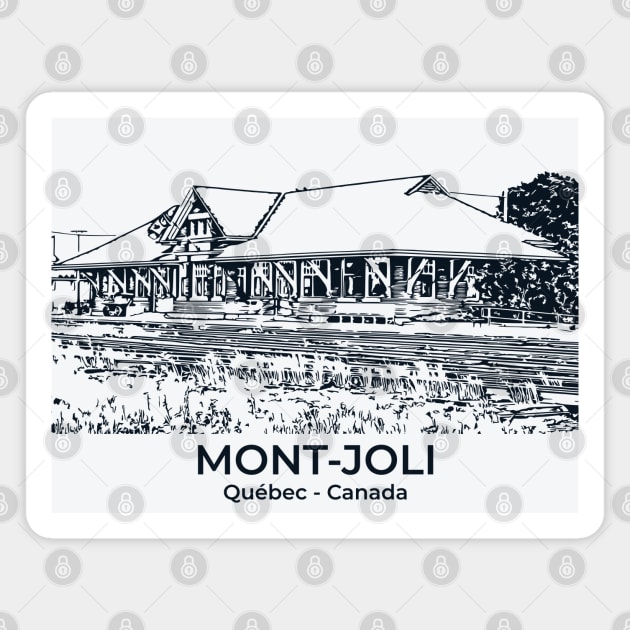 Mont-Joli - Québec Magnet by Lakeric